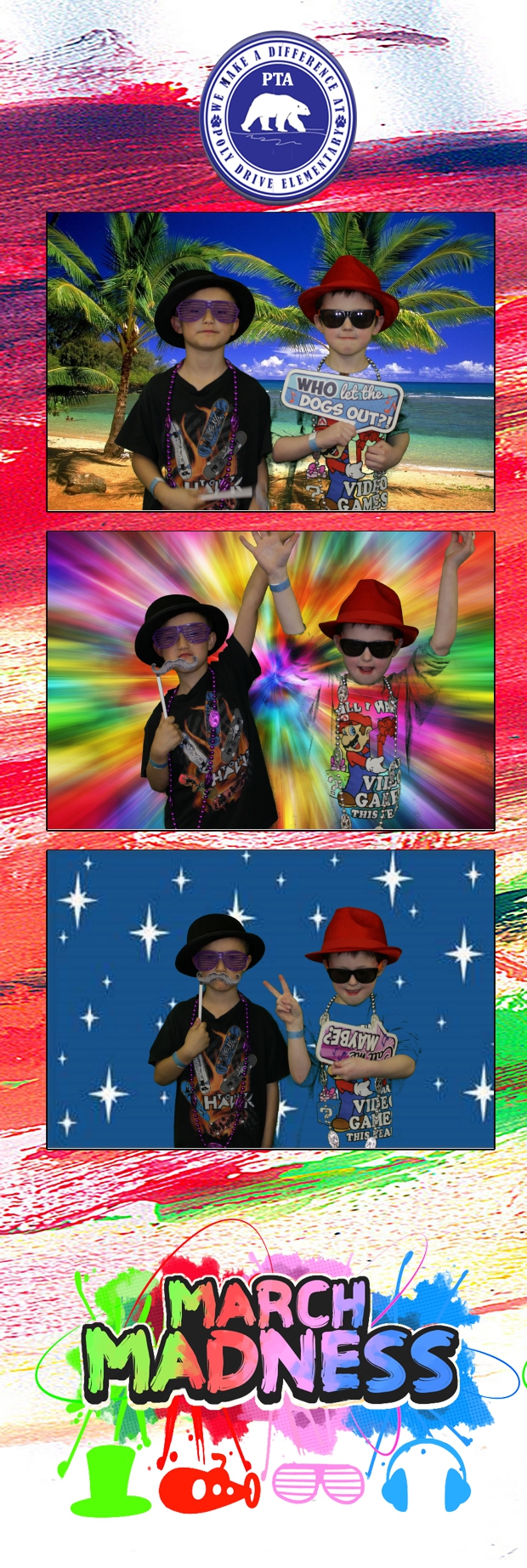 Poly Drive Elementary March Madness Carnival | View more photos from the event at gallery.photoboothbillings.com/u/PhotoBoothBillings/Poly-Drive-Elementary-March-Madness-Carnival